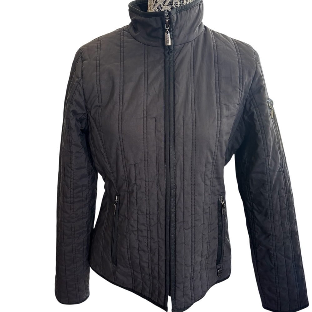 Women's Esprit Black Quilted Jacket